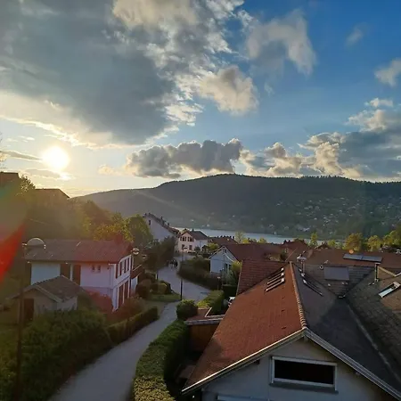 De 2 Avec Vue Sur Le Lac Jardin Et Wifi A A 1 Km Des Pistes Appartement Gérardmer