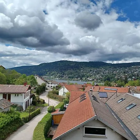 Appartement De 2 Avec Vue Sur Le Lac Jardin Et Wifi A A 1 Km Des Pistes Gérardmer